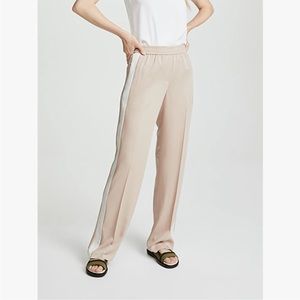 Theory 100% Silk Pull On Track Pant
